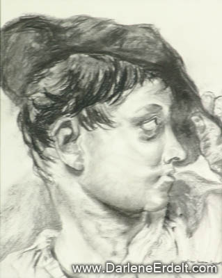 Study Of Francesco Michetti